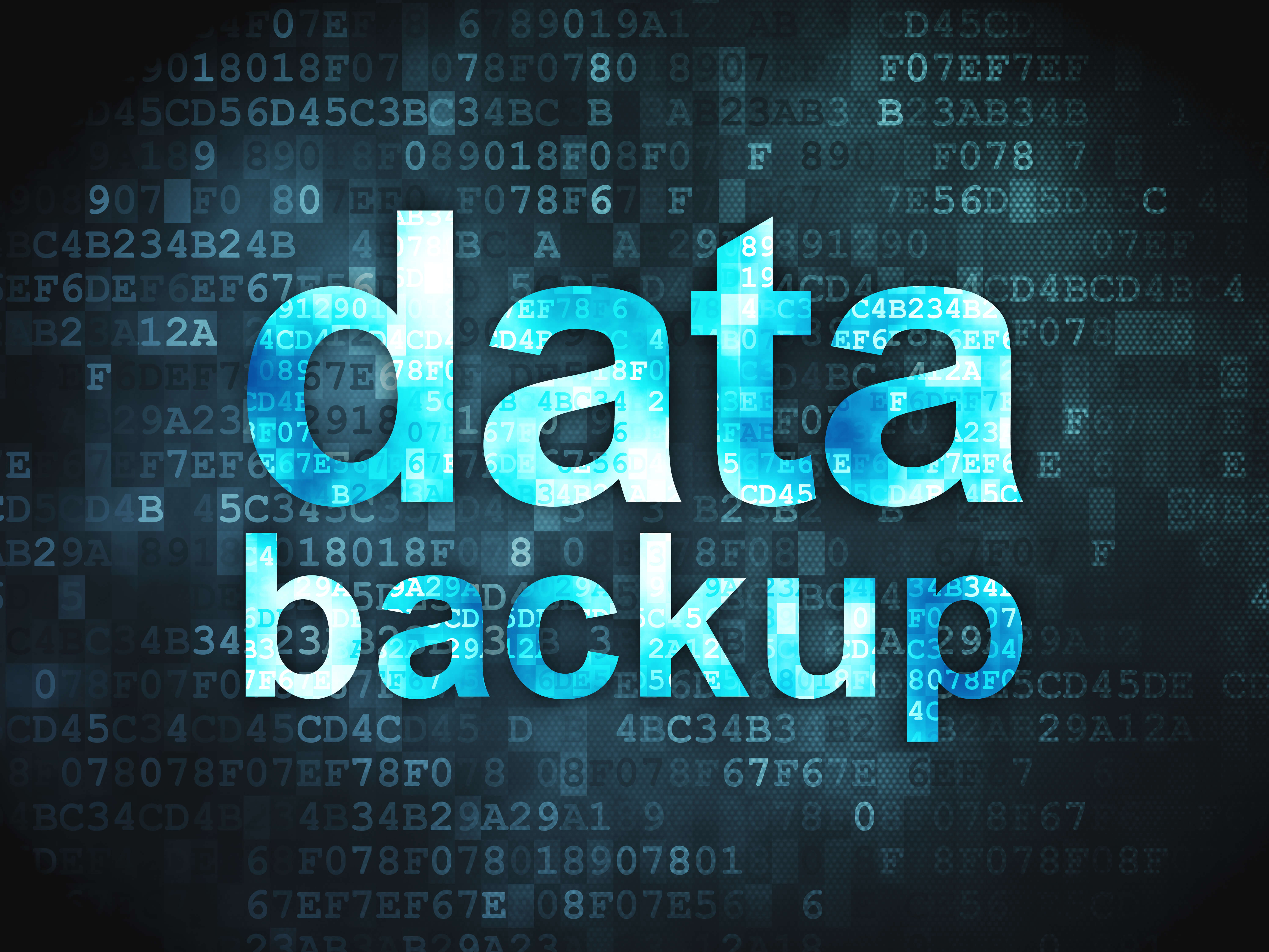 Back Up Your Data